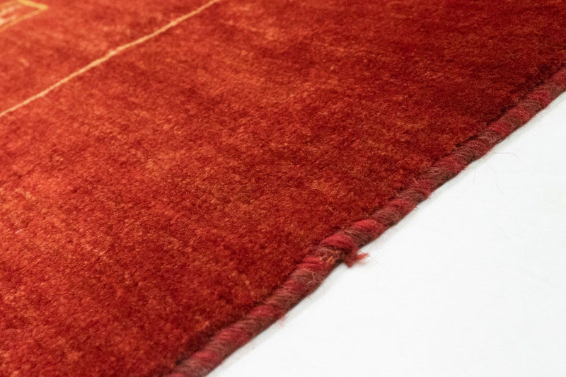 Gabbeh Rug - Perser - 190 x 163 cm - red