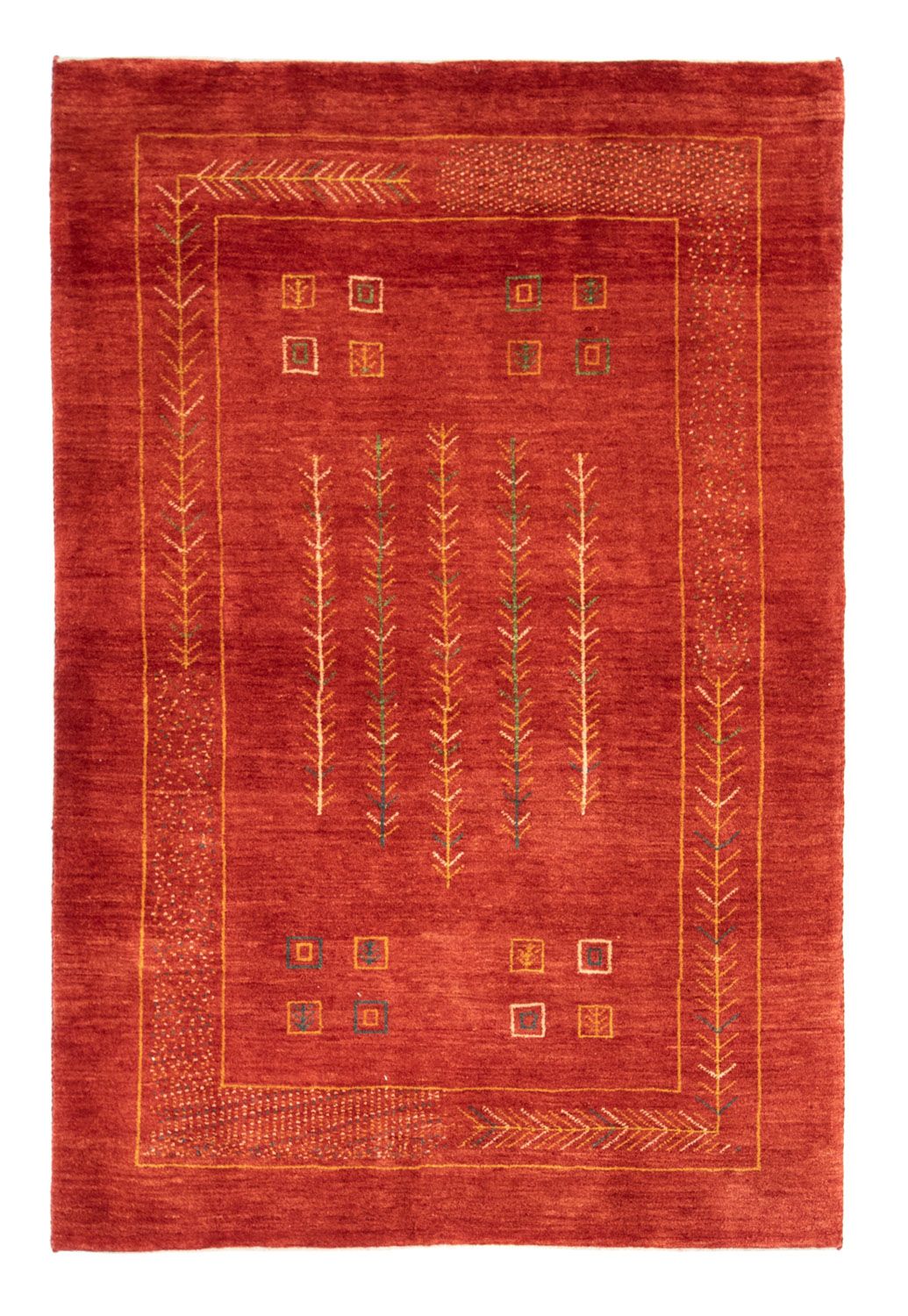 Gabbeh Rug - Perser - 180 x 124 cm - red