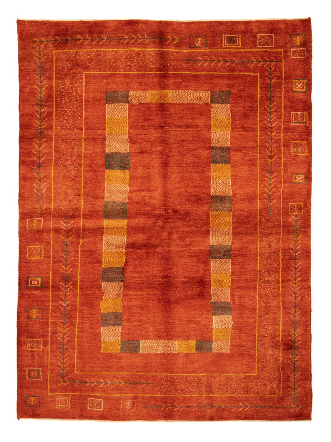 Gabbeh Rug - Perser - 231 x 168 cm - red