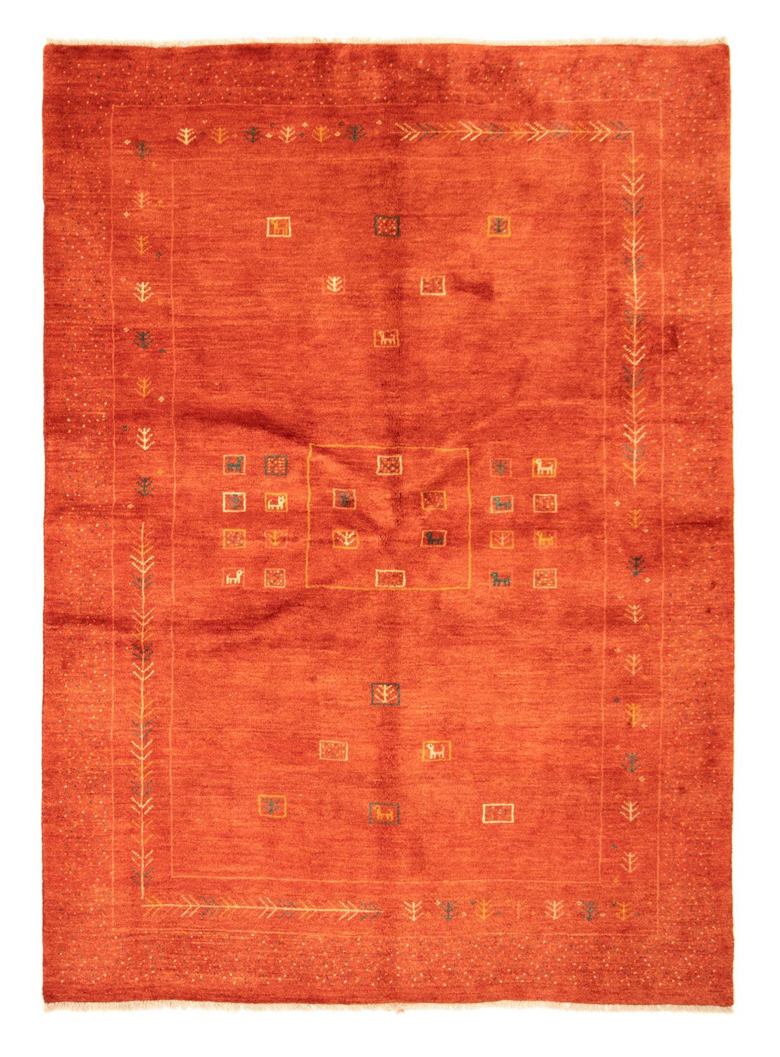 Gabbeh Rug - Perser - 235 x 172 cm - red