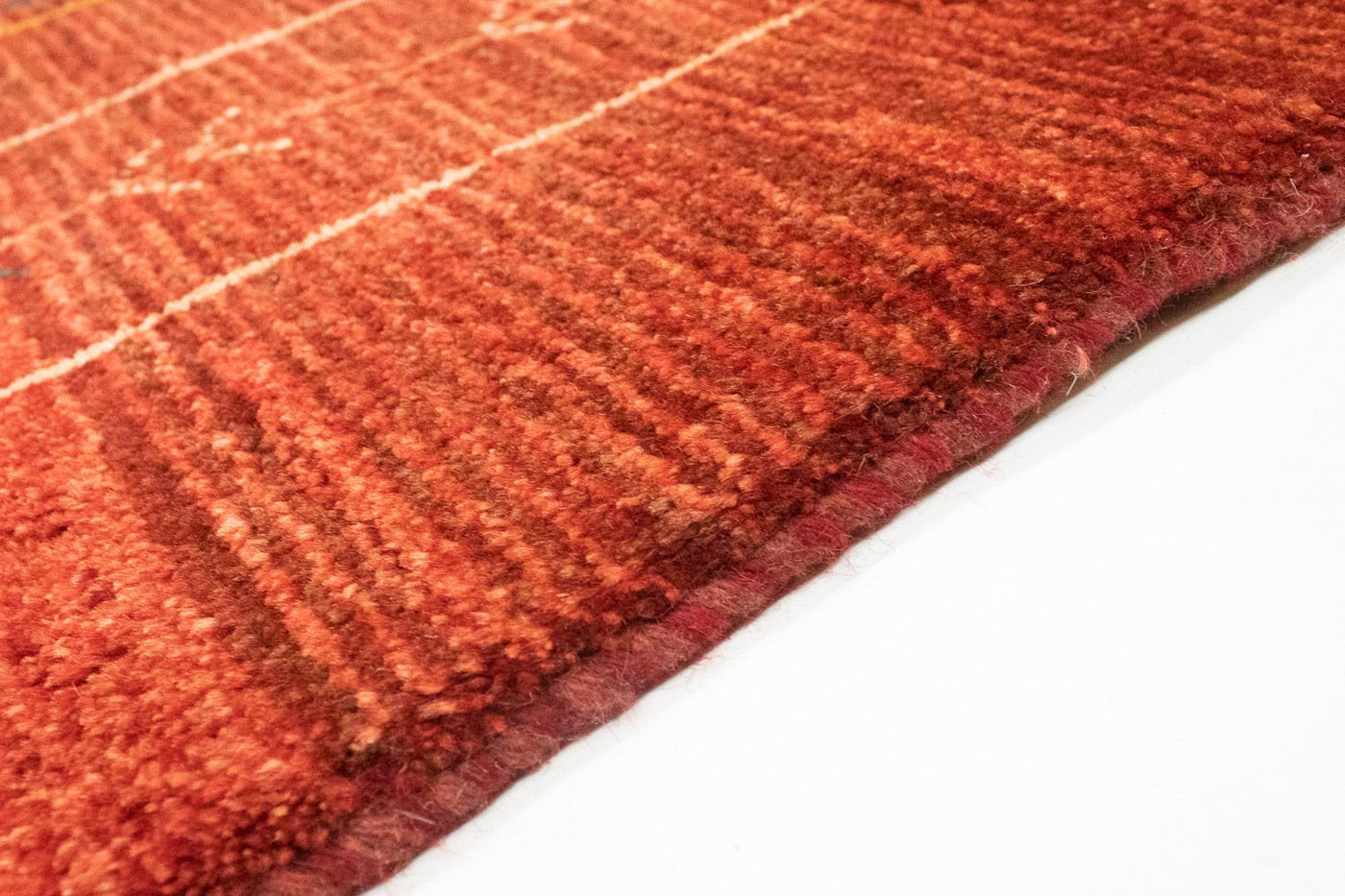 Persian Gabbeh Rug 191x148cm - Perserteppich Wollteppich