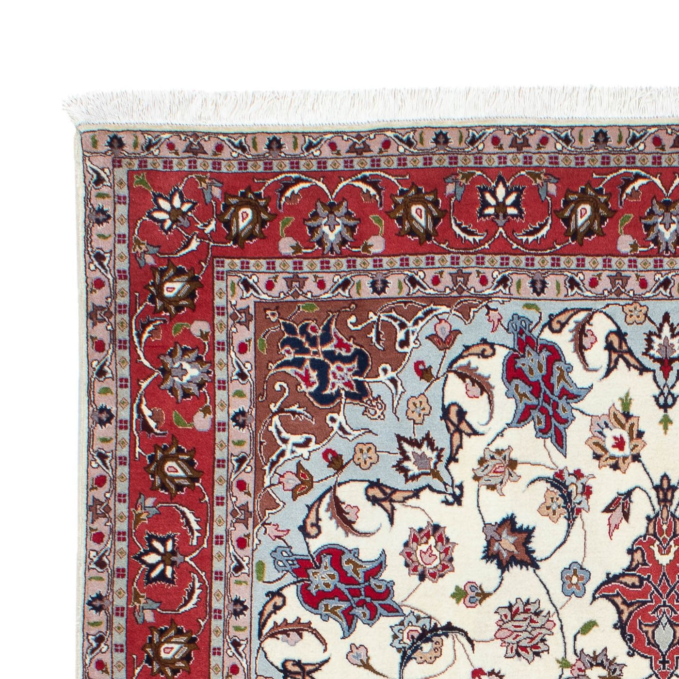 Tabriz - 50 Raj Rug 201x153cm - Persian Rugs