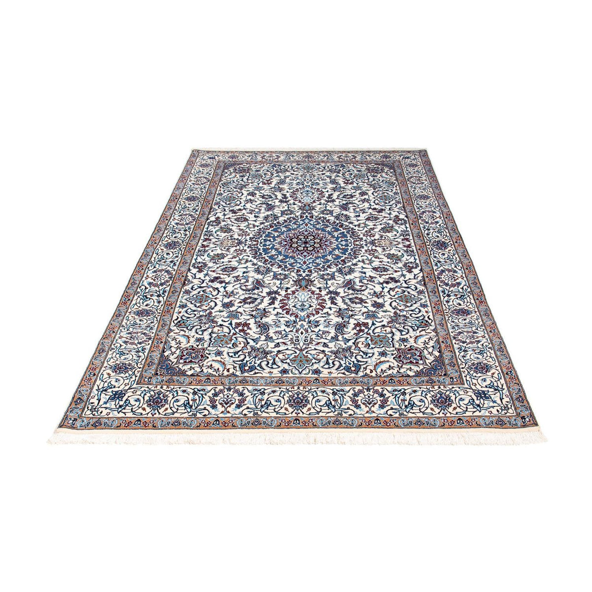 Perser Rug - Nain - Premium - 215 x 128 cm - beige
