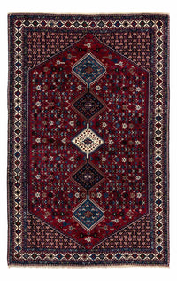 Perser Rug - Nomadic - 296 x 200 cm - dark red