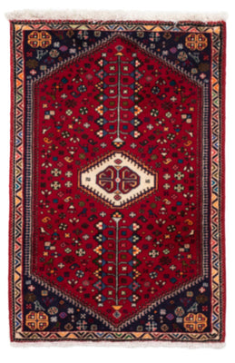 Perser Rug - Nomadic - 114 x 77 cm - dark red