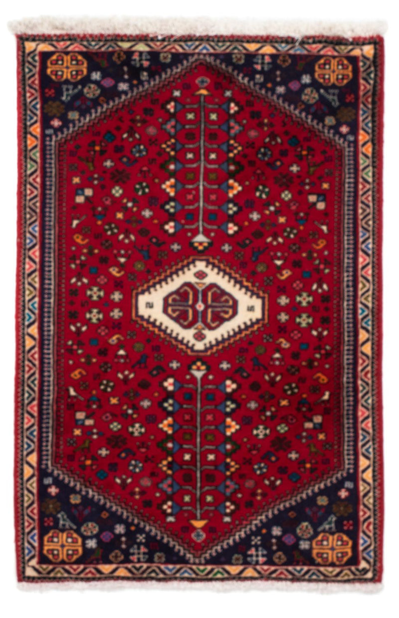 Perser Rug - Nomadic - 114 x 77 cm - dark red