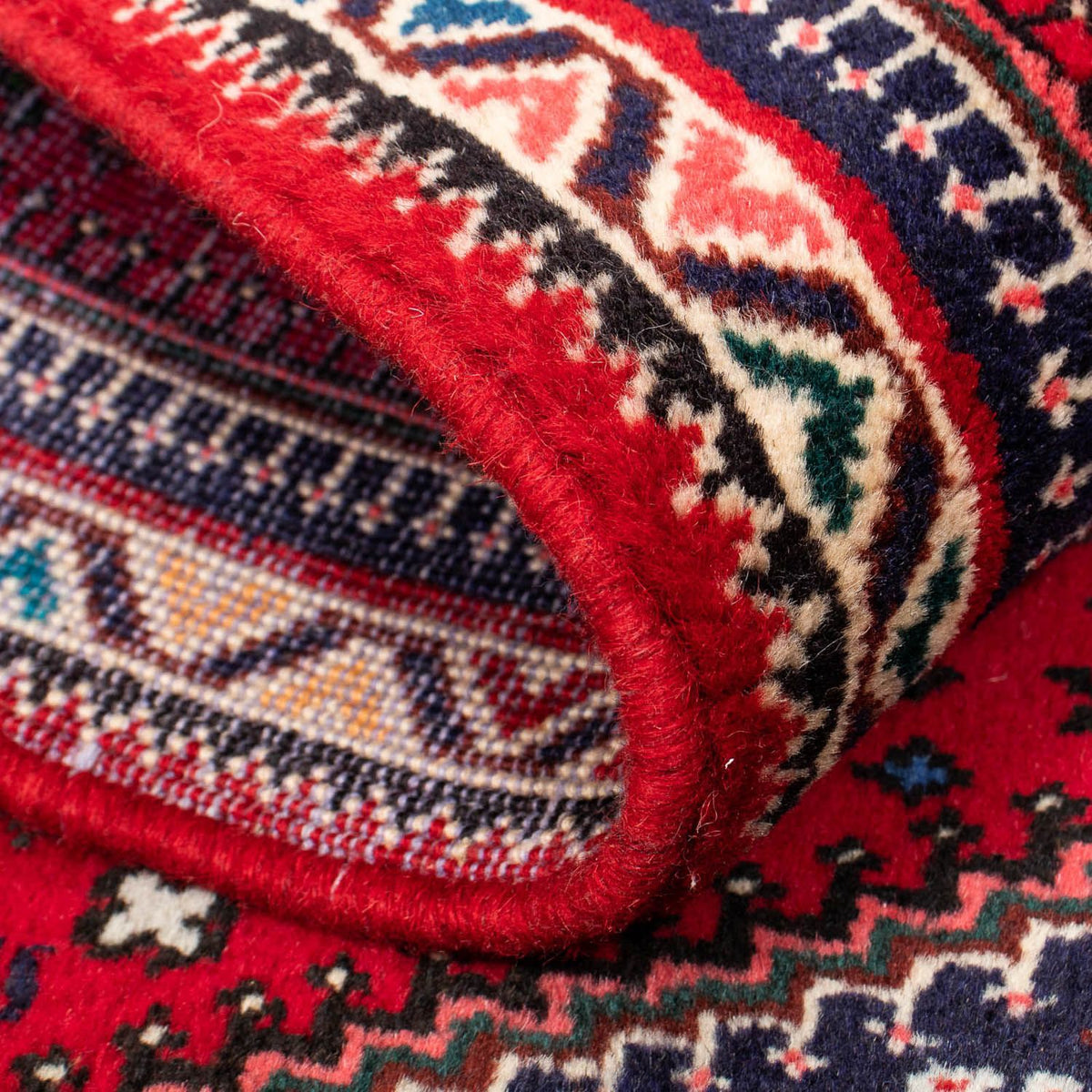 Perser Rug - Nomadic - 114 x 77 cm - dark red