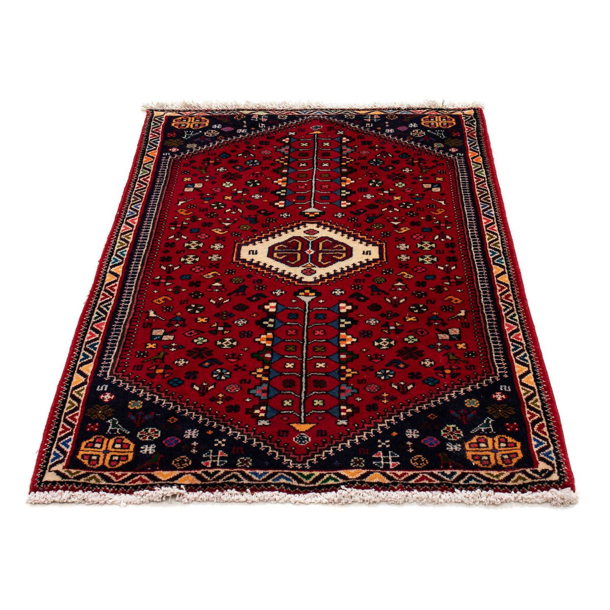 Perser Rug - Nomadic - 114 x 77 cm - dark red
