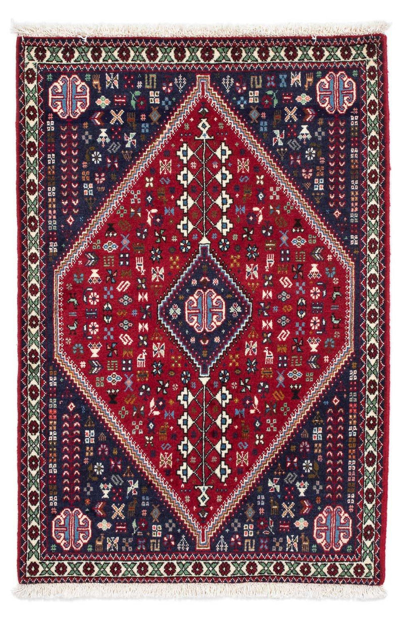 Perser Rug - Nomadic - 124 x 77 cm - dark red
