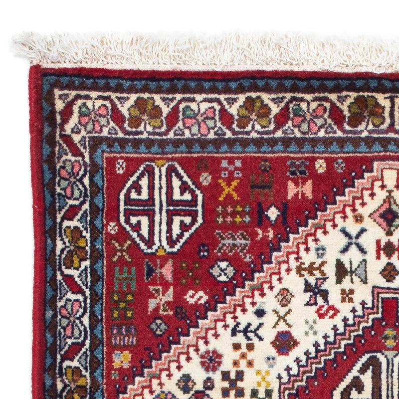 Perser Rug - Nomadic - 121 x 80 cm - dark red