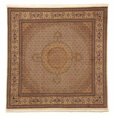 Perser Rug - Tabriz square  - 208 x 204 cm - light brown