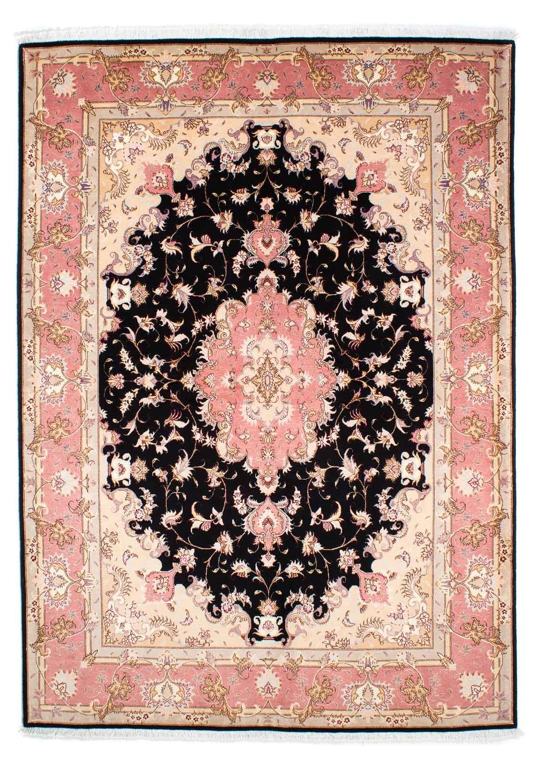 Perser Rug - Tabriz - Royal - 236 x 165 cm - dark blue
