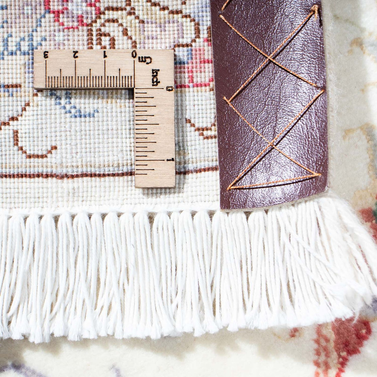 Runner Perser Rug - Tabriz - Royal - 196 x 100 cm - beige