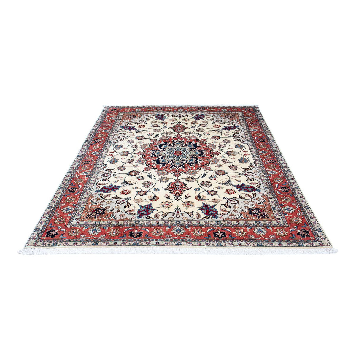 Perser Rug - Tabriz - Royal - 198 x 151 cm - beige