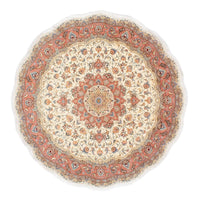 Perser Rug - Tabriz - Royal round  - 194 x 194 cm - beige