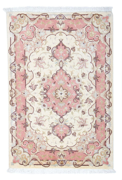 Tabriz - 50 Raj Rug 60x92cm - Persian Rugs