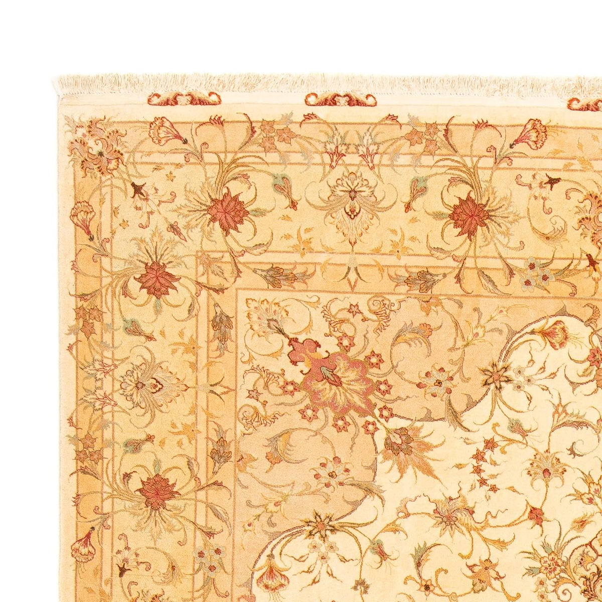 Tabriz - 50 Raj Rug 198x302cm - Persian Rugs