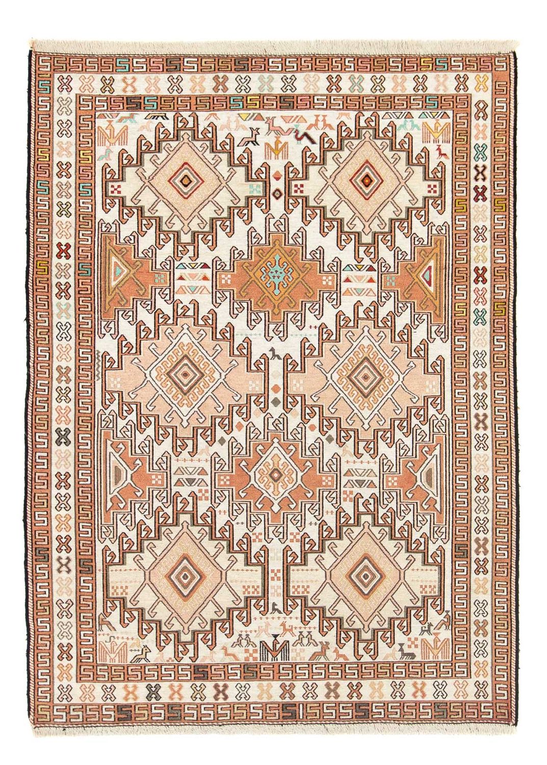 Perser Rug - Nomadic - 149 x 102 cm - beige