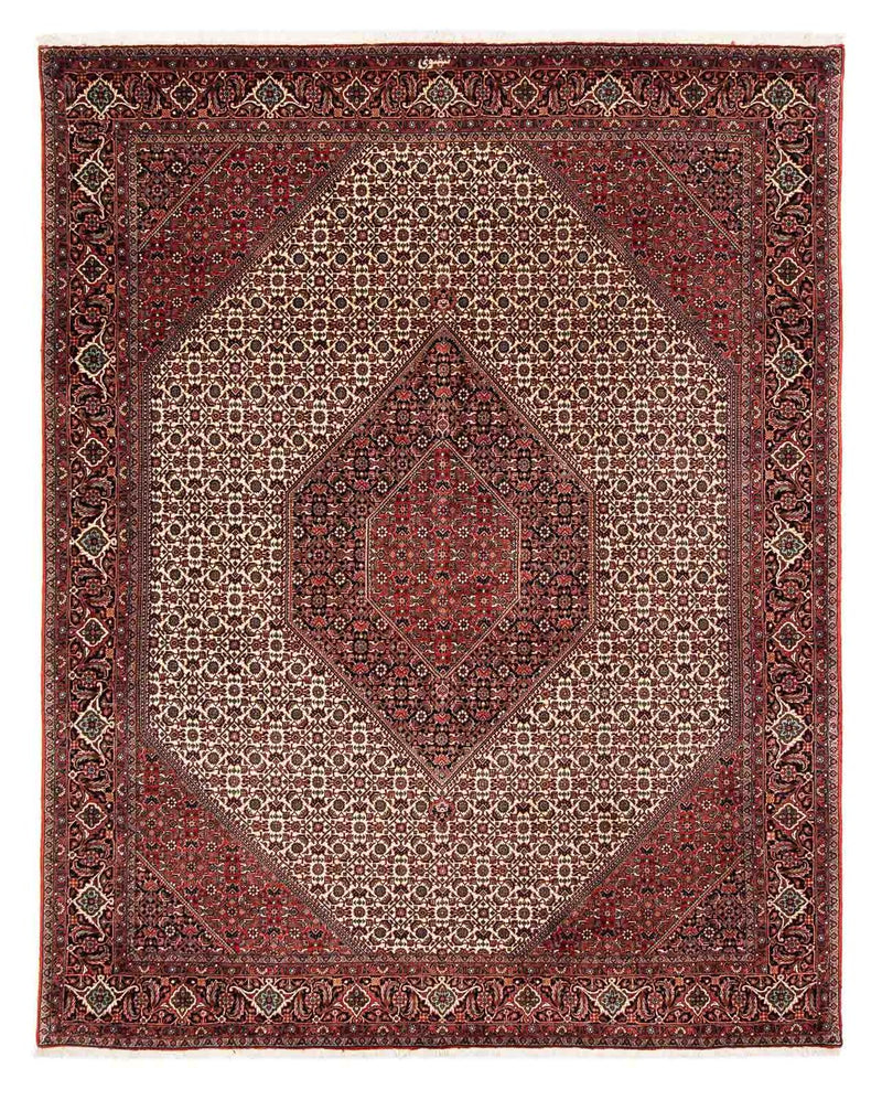 Perser Rug - Bidjar - 254 x 203 cm - dark red