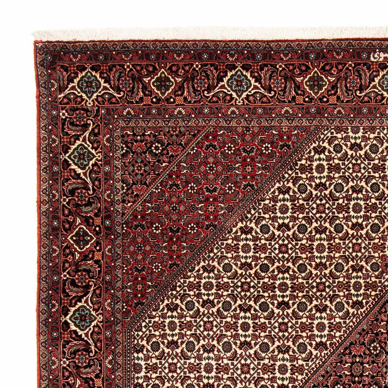 Perser Rug - Bidjar - 254 x 203 cm - dark red