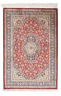 Perser Rug - Ghom - 150 x 100 cm - dark red