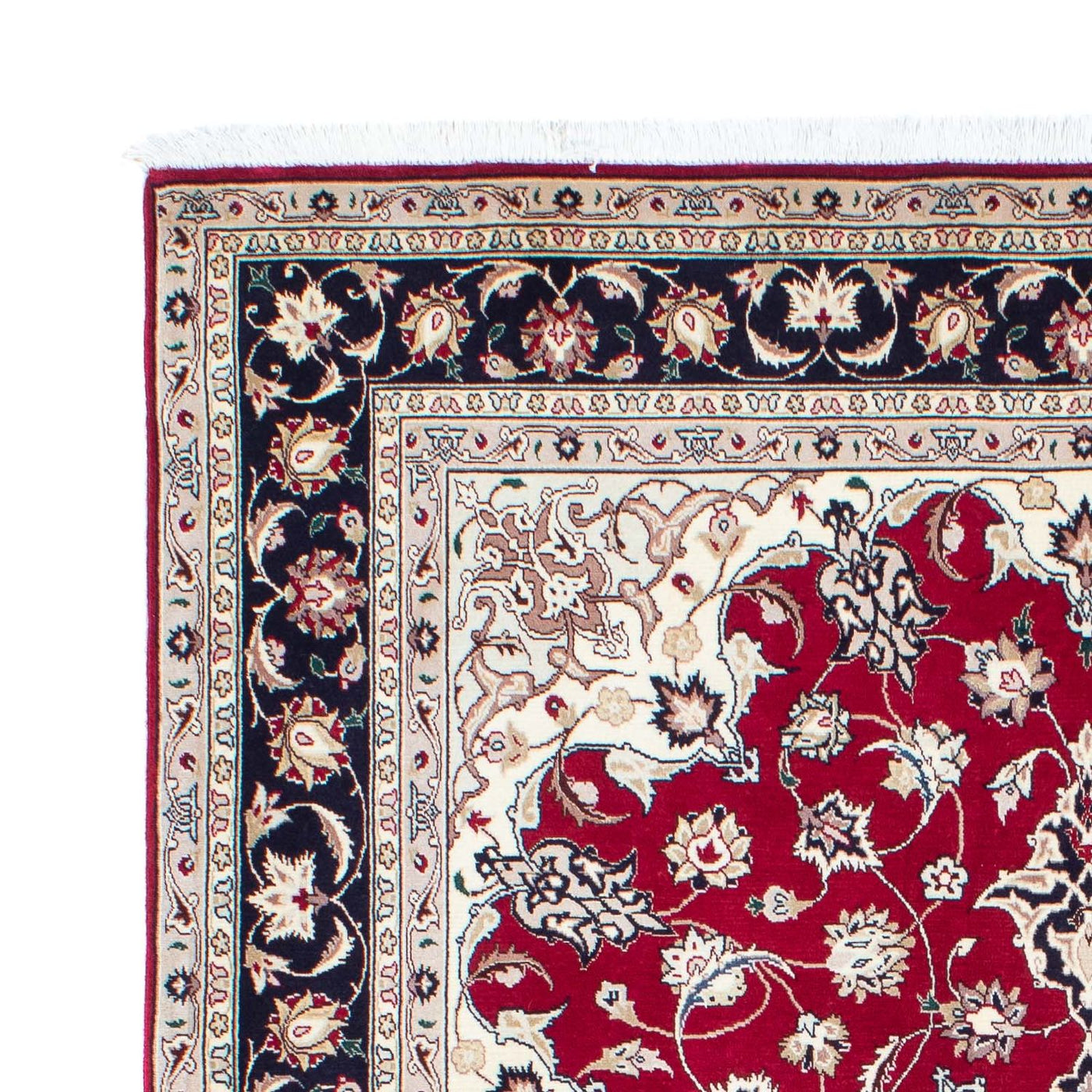 Tabriz - 50 Raj Rug 204x151cm - Persian Rugs