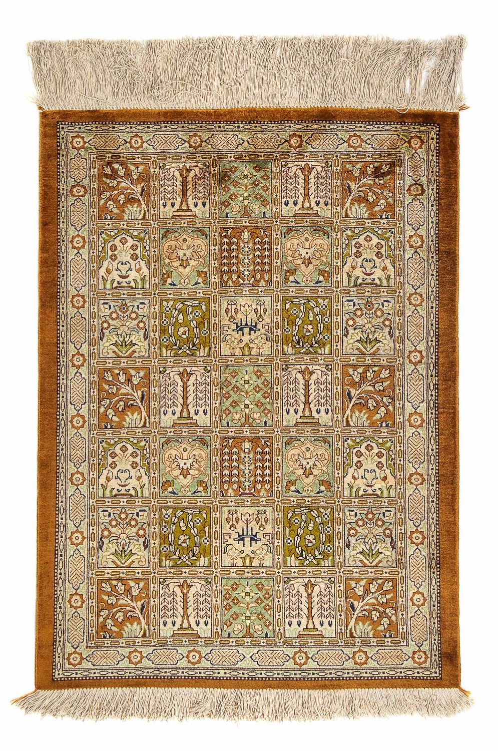 Perser Rug - Ghom - 79 x 57 cm - brown