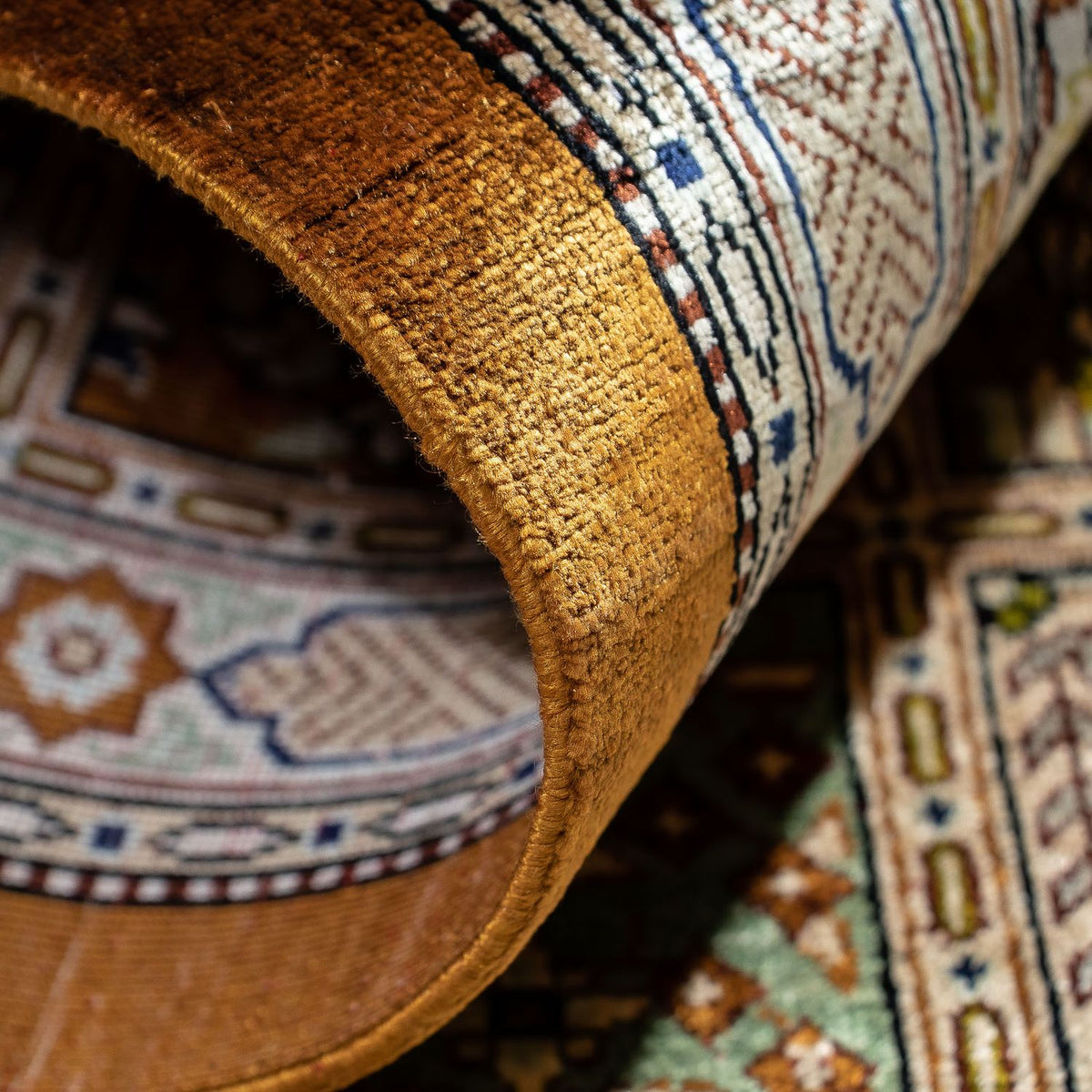 Perser Rug - Ghom - 79 x 57 cm - brown