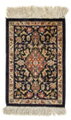 Qom Silk Rug 28x41cm - Persian Rugs