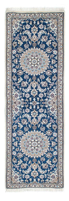 Runner Perser Rug - Nain - Royal - 190 x 62 cm - dark blue