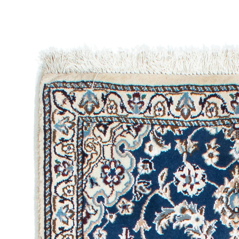 Runner Perser Rug - Nain - Royal - 190 x 62 cm - dark blue