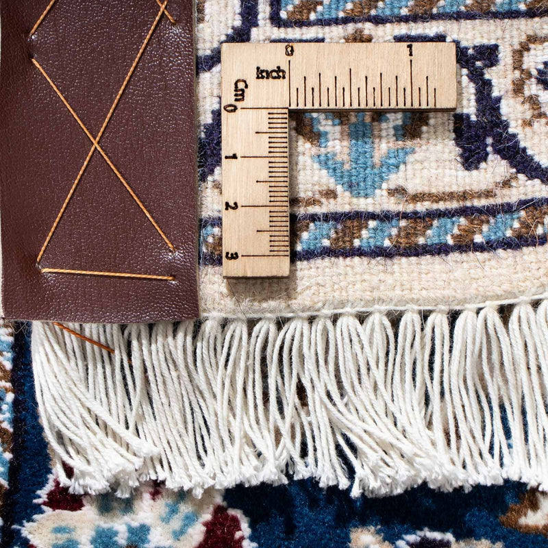 Runner Perser Rug - Nain - Royal - 190 x 62 cm - dark blue