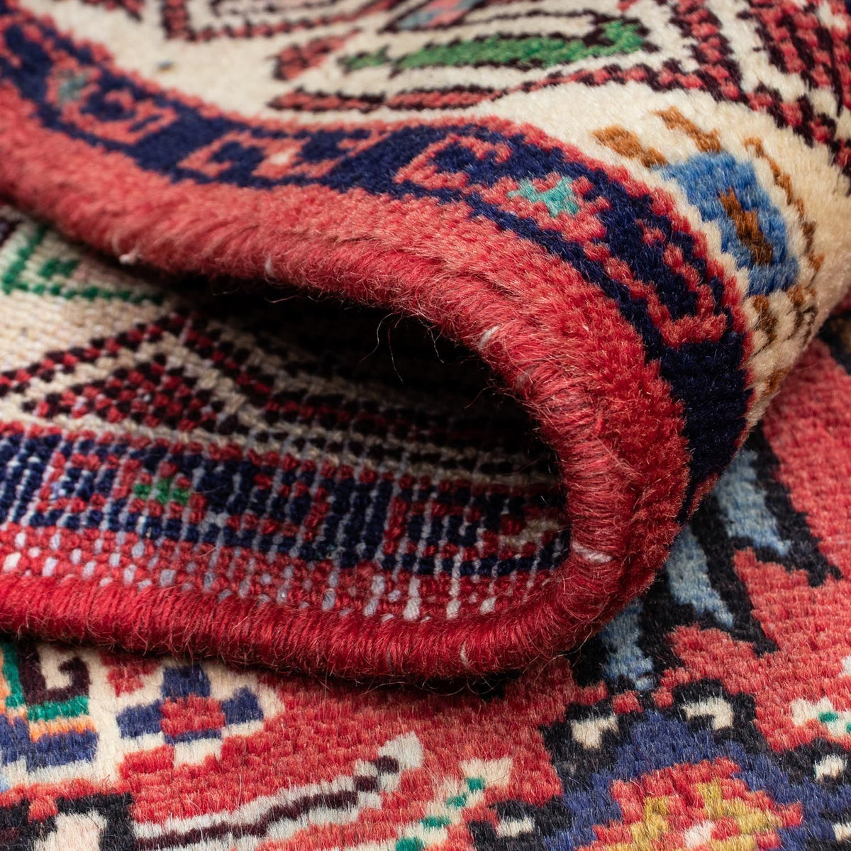 Perser Rug - Nomadic - 125 x 79 cm - red