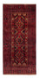 Runner Belutsch Rug - 195 x 89 cm - dark red