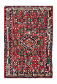 Perser Rug - Nomadic - 128 x 81 cm - red