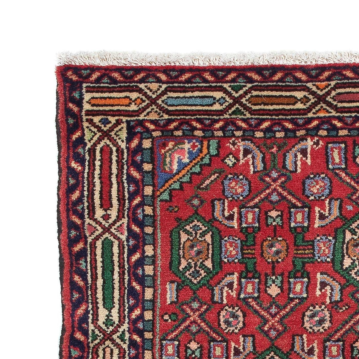 Perser Rug - Nomadic - 128 x 81 cm - red