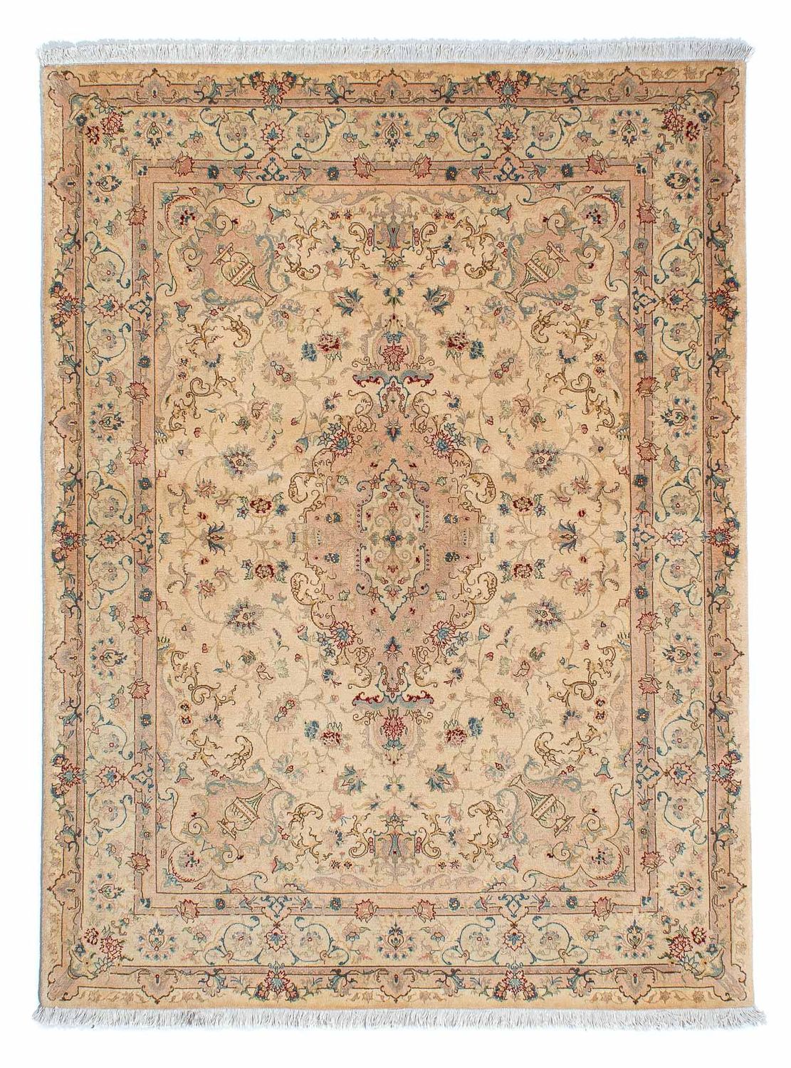 Perser Rug - Tabriz - Royal - 200 x 149 cm - light brown