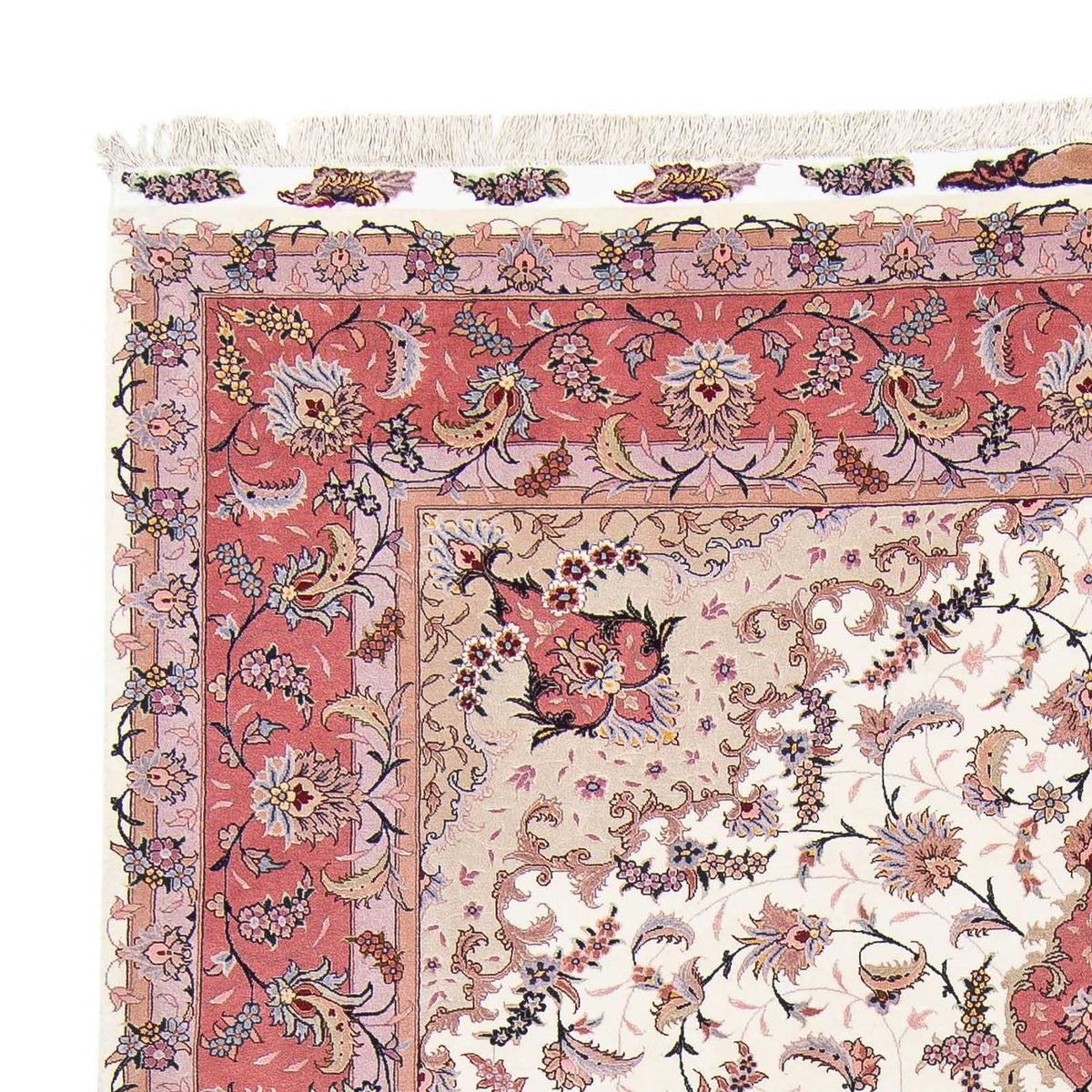 Tabriz - 50 Raj Rug 200x320cm - Persian Rugs