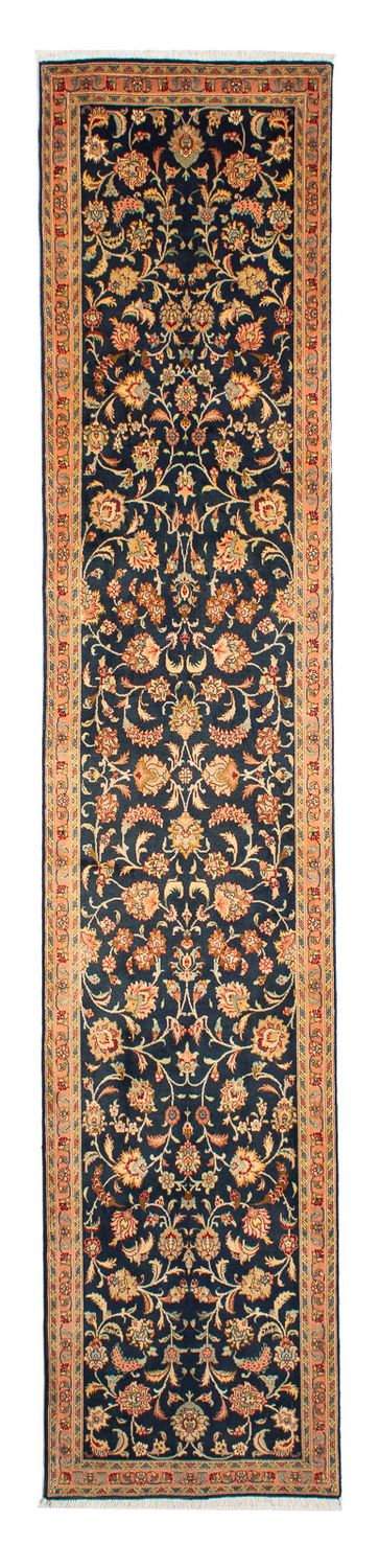 Runner Perser Rug - Tabriz - Royal - 300 x 66 cm - dark blue