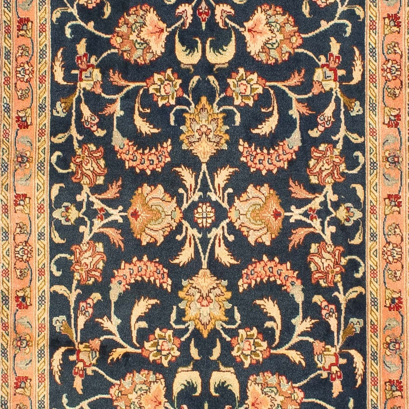 Runner Perser Rug - Tabriz - Royal - 300 x 66 cm - dark blue