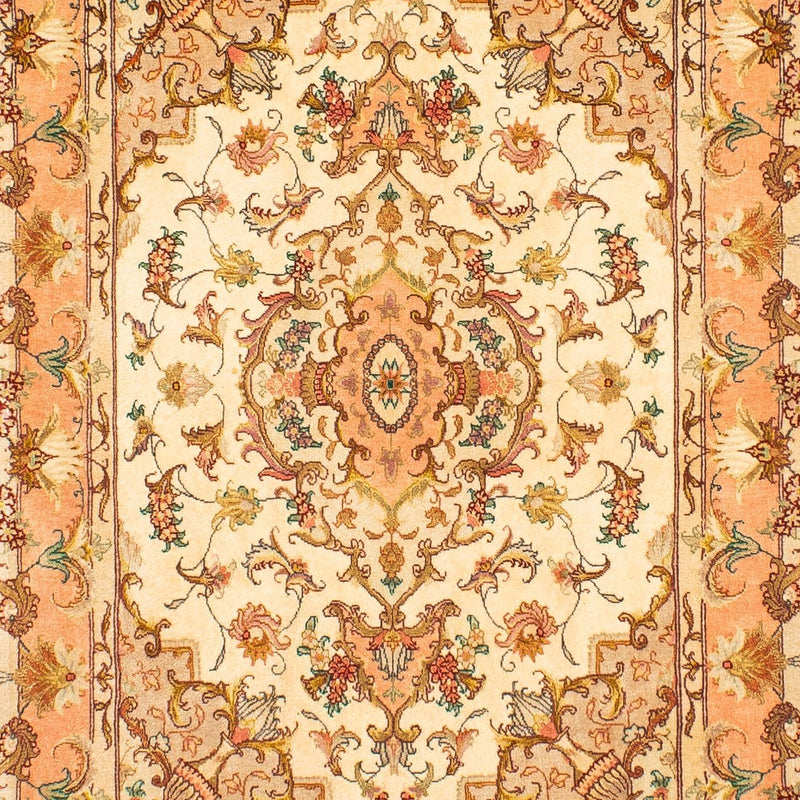 Runner Perser Rug - Tabriz - Royal - 314 x 87 cm - light brown