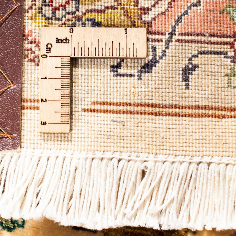 Runner Perser Rug - Tabriz - Royal - 314 x 87 cm - light brown