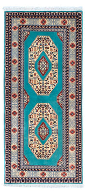 Runner Perser Rug - Tabriz - Royal - 175 x 76 cm - blue