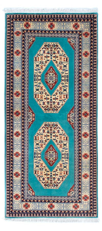 Runner Perser Rug - Tabriz - Royal - 175 x 76 cm - blue