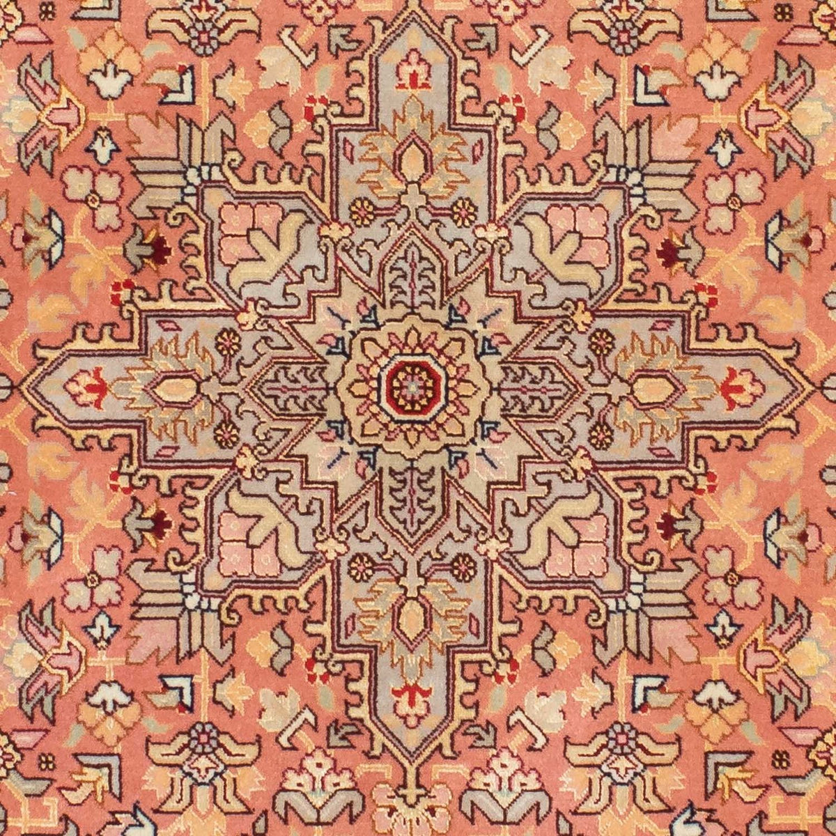 Runner Perser Rug - Tabriz - Royal - 206 x 82 cm - multicolored