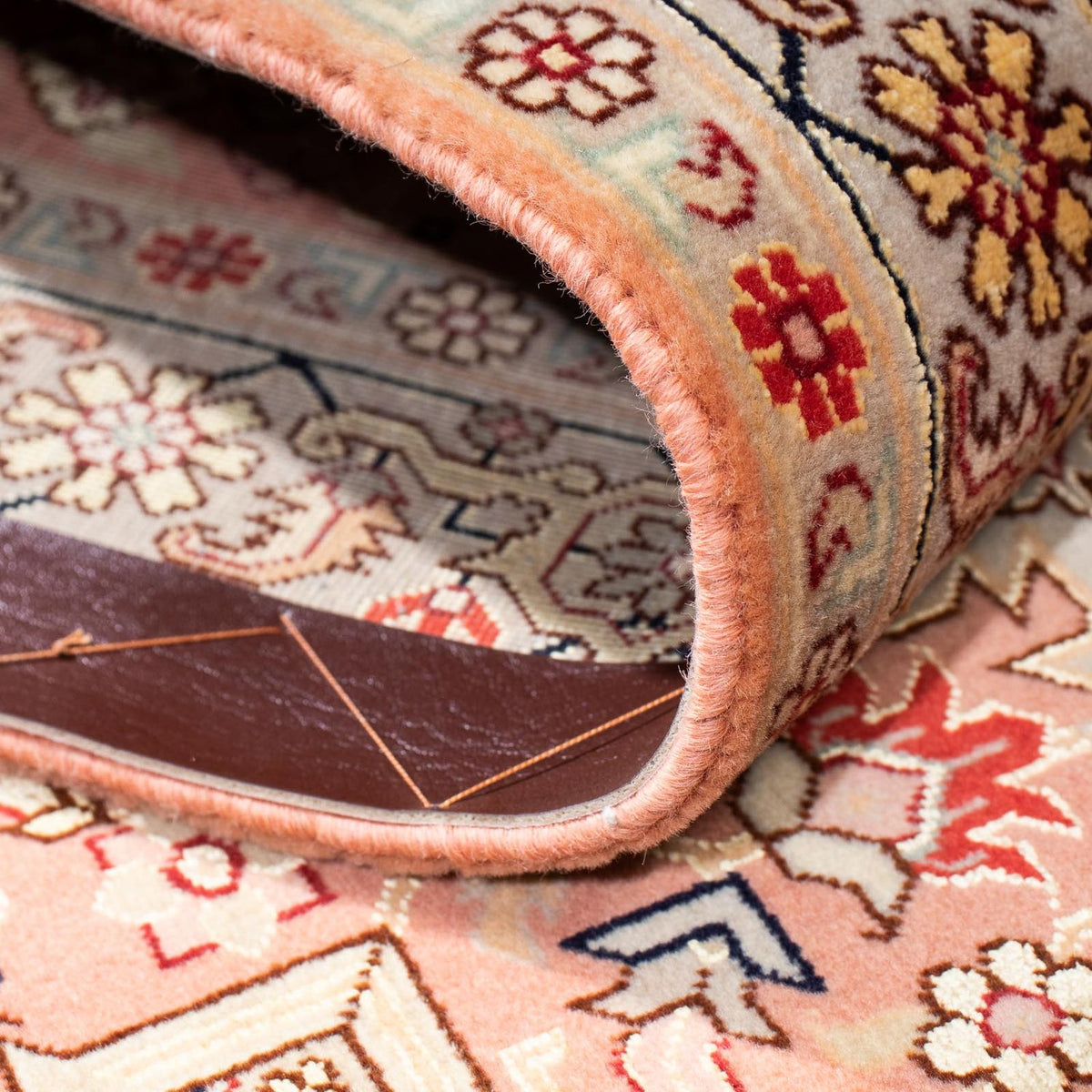 Runner Perser Rug - Tabriz - Royal - 206 x 82 cm - multicolored