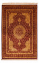 Qom Silk Rug 188x130cm - Persian Rugs