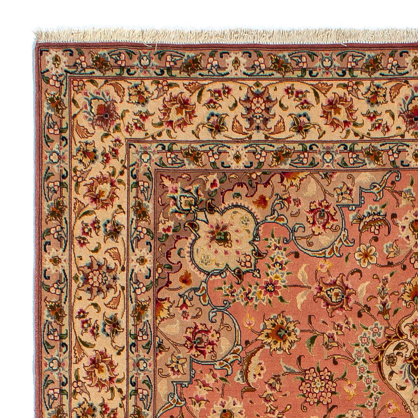Tabriz - 50 Raj Rug 212x148cm - Persian Rugs