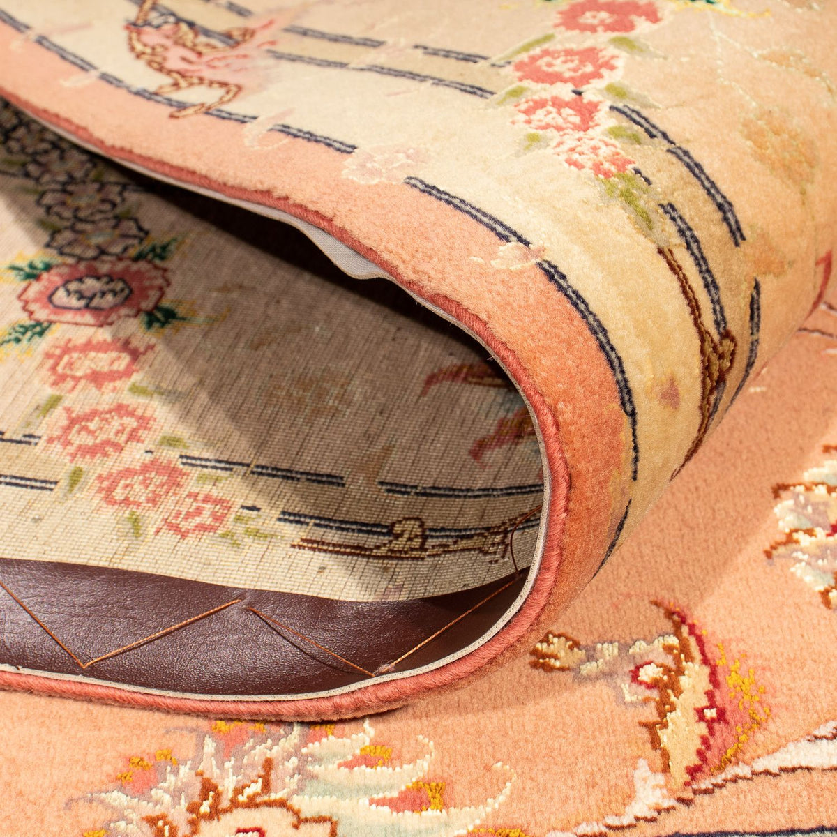 Perser Rug - Tabriz - Royal square  - 204 x 192 cm - light red