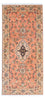 Runner Perser Rug - Tabriz - Royal - 165 x 74 cm - light red